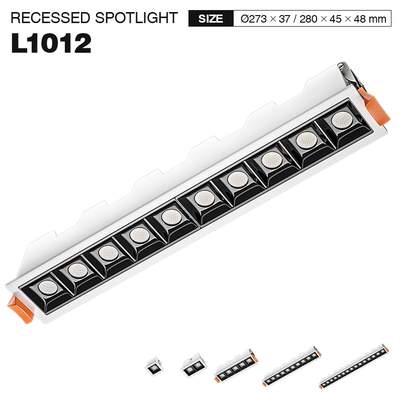 L1012– 10W 4000K 36˚N/B Ra80 सेतो– स्पटलाइट्स-सुपरमार्केट लाइटिङ --01