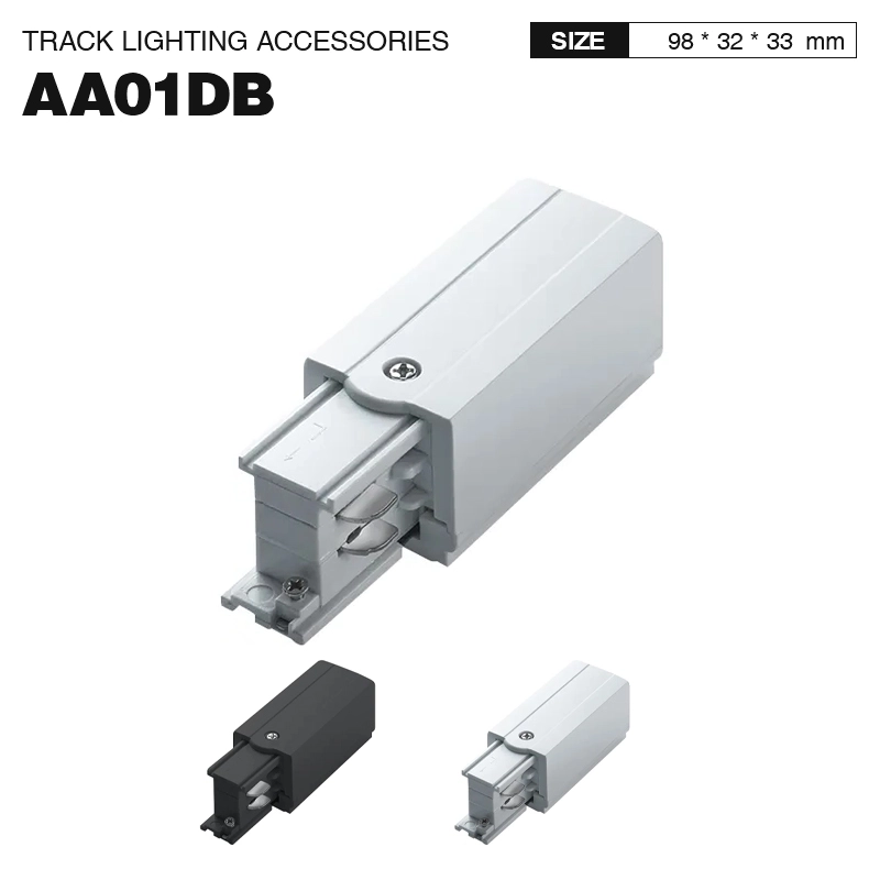 Connettore di alimentazione quadrato a quattro fili Destro Bianco TRA001-AA01DB Kosoom-Accessori--01