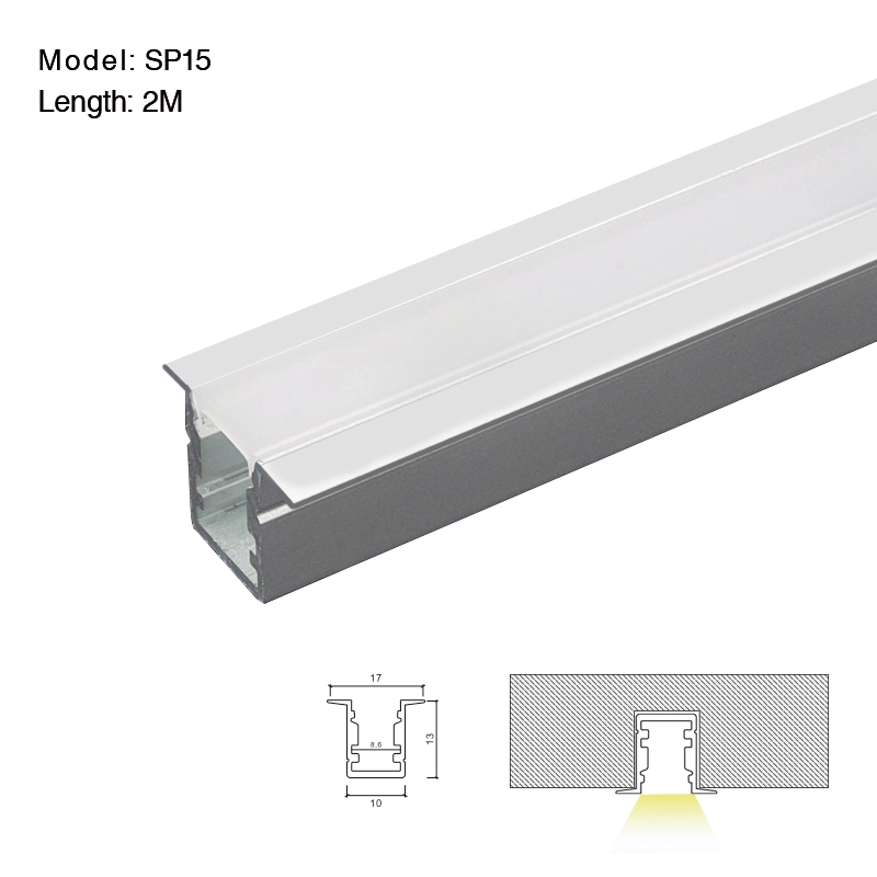 LED Aluminum Channel L2000×17×2713mm - SP15-Accessories--01