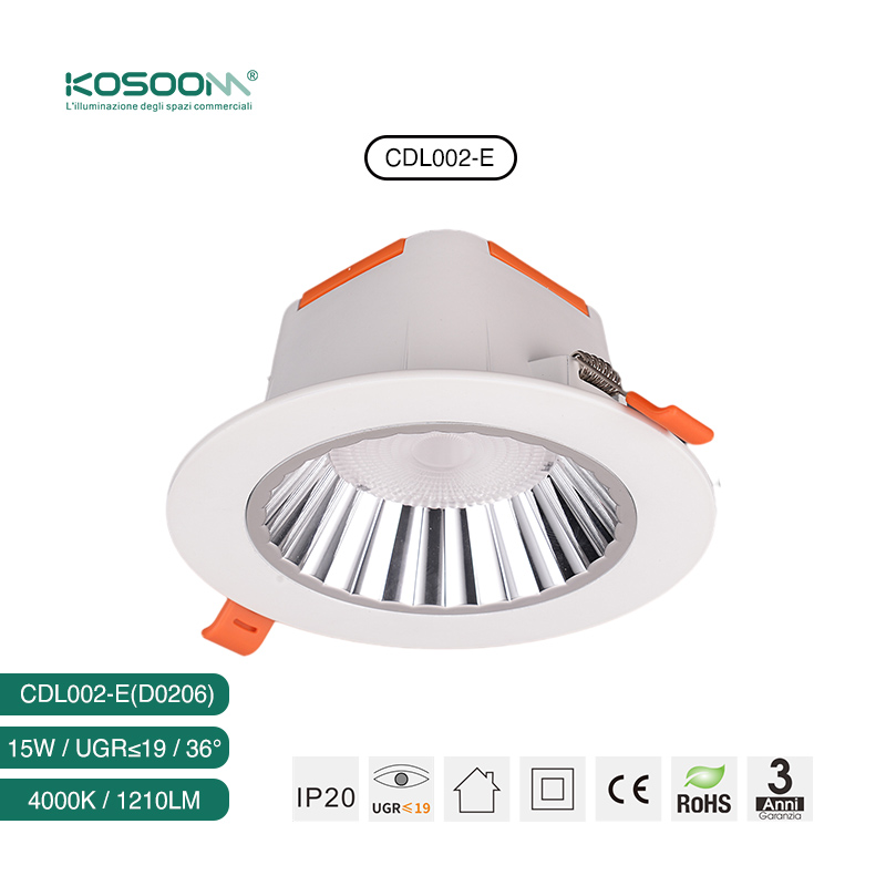 Downlight encastré 15W IP65