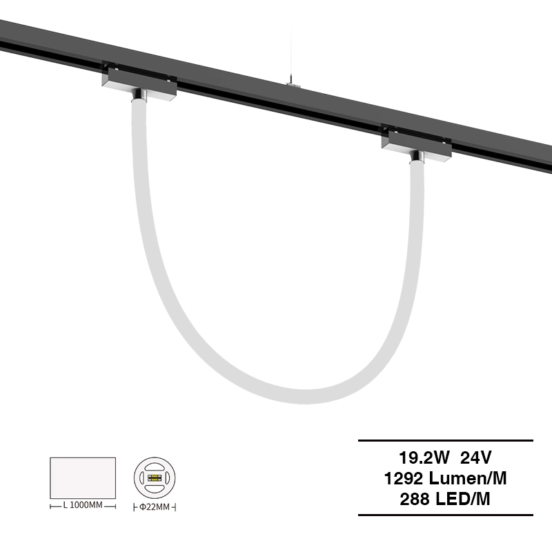 Neon Flex LED Strip 4000K Ra90 IP65 19.2W 288LED/M L1000*D22mm-2835 LED Strip--S0902